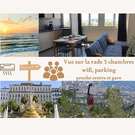 Tout Confort Toulon Centre Appartement 3 Chambres, Vue Sur La Rade מראה חיצוני תמונה